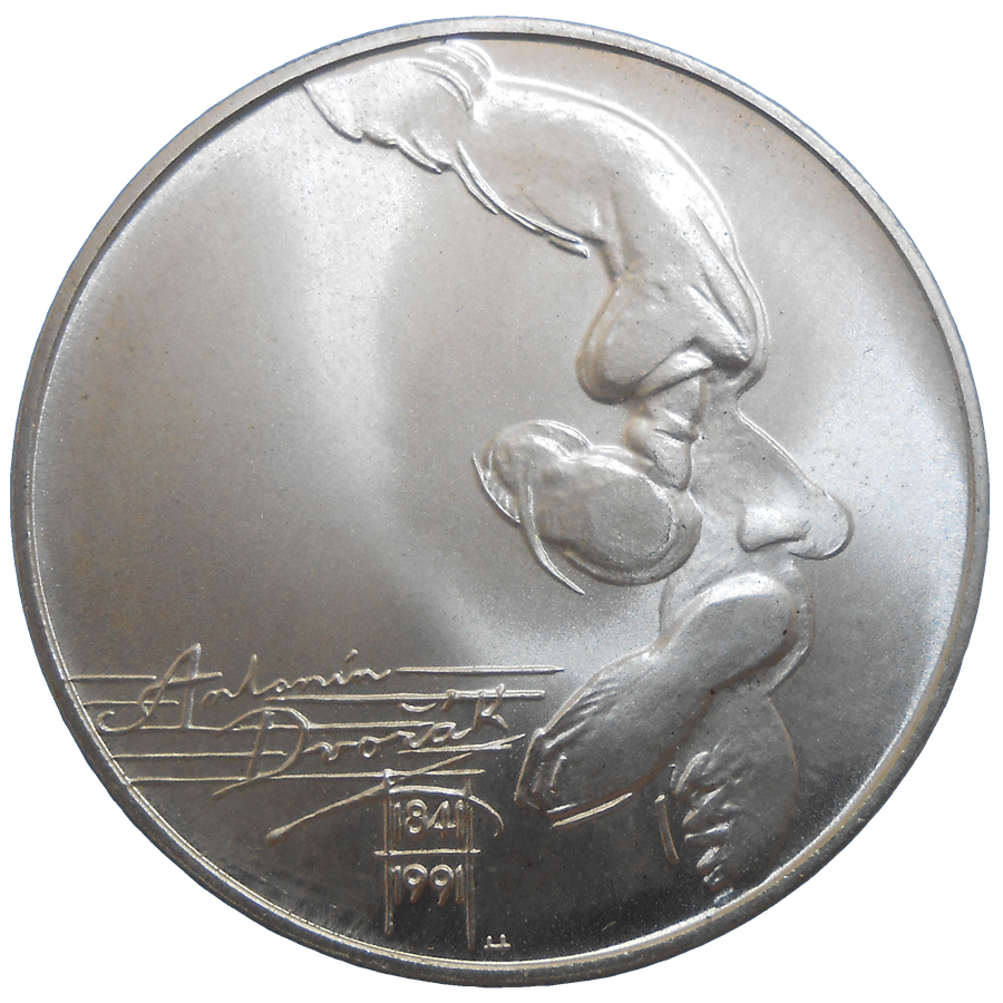 100 KČS 1991 Antonín Dvořák 100 KČS 1991 Antonín Dvořák