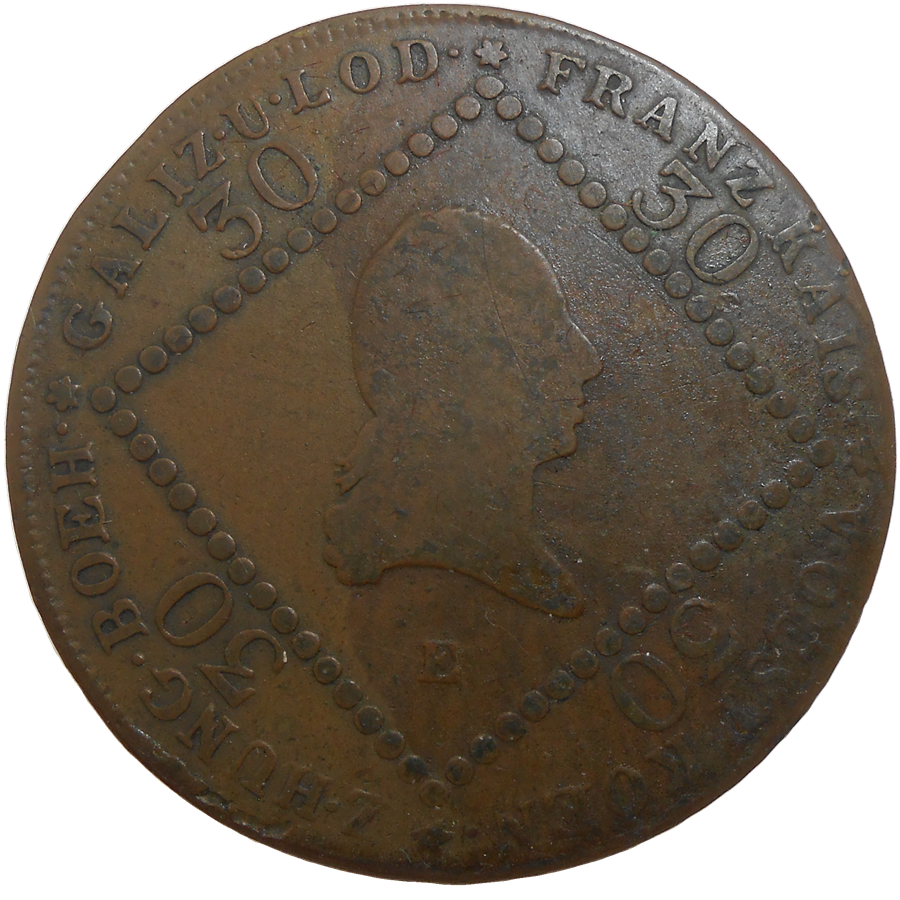František II. 30 grajciar 1807 E František II. 30 grajciar 1807 E