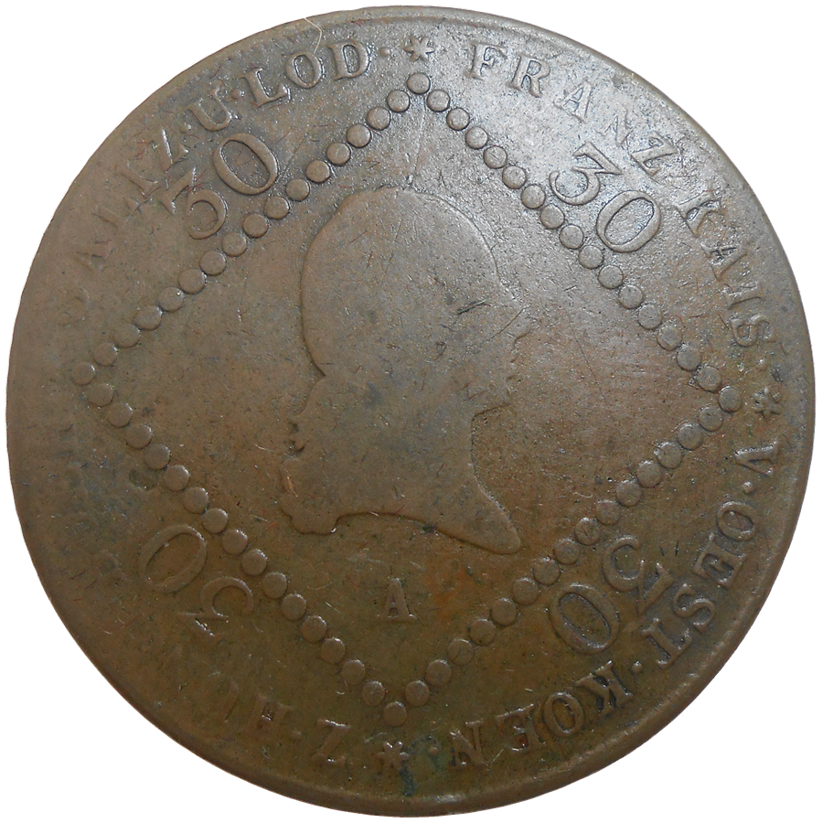 František II. 30 grajciar 1807 A František II. 30 grajciar 1807 A