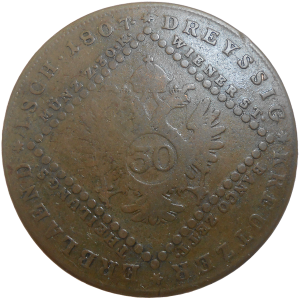 František II. 30 grajciar 1807 A