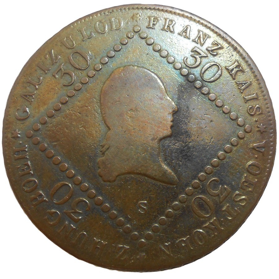 František II. 30 grajciar 1807 S František II. 30 grajciar 1807 S