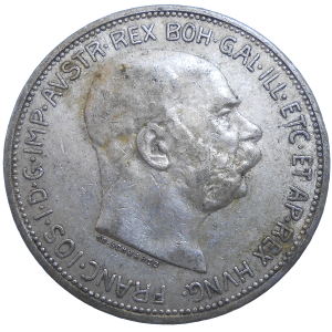 František Jozef I. 2 koruna 1913 bz