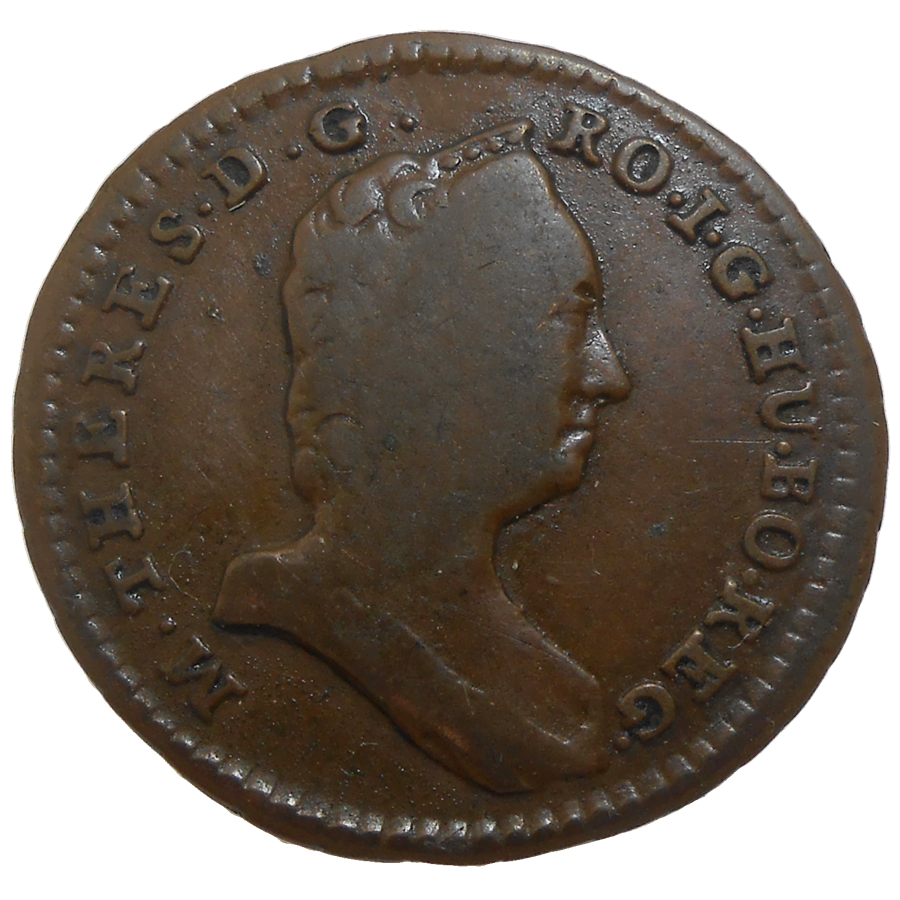 Mária Terézia 1 Fenig 1759 Mária Terézia 1 Fenig 1759