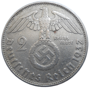 Nemecko 2 Mark 1937 D