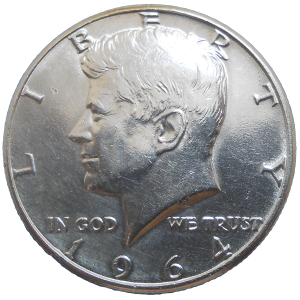 USA Half Dollar 1964