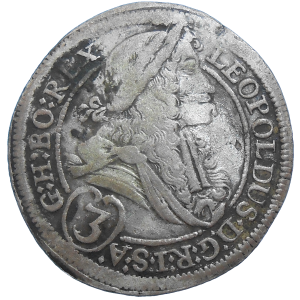 Leopold I. 3 grajciar 1697 IA