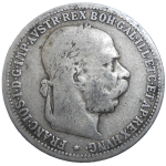 František Jozef I. 1 koruna 1893 bz