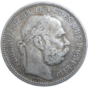 František Jozef I. 1 koruna 1896 KB