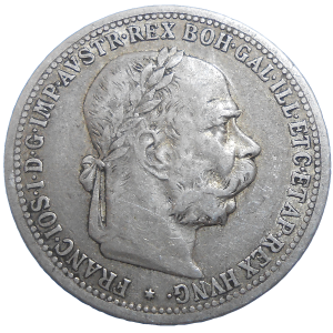 František Jozef I. 1 koruna 1901 bz