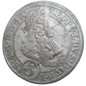 Leopold I. 3 grajciar 1698 CB