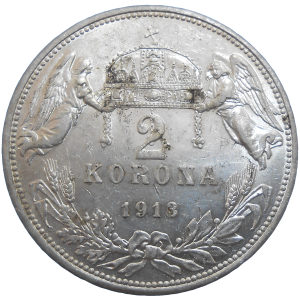 František Jozef I. 2 Koruna 1913 KB