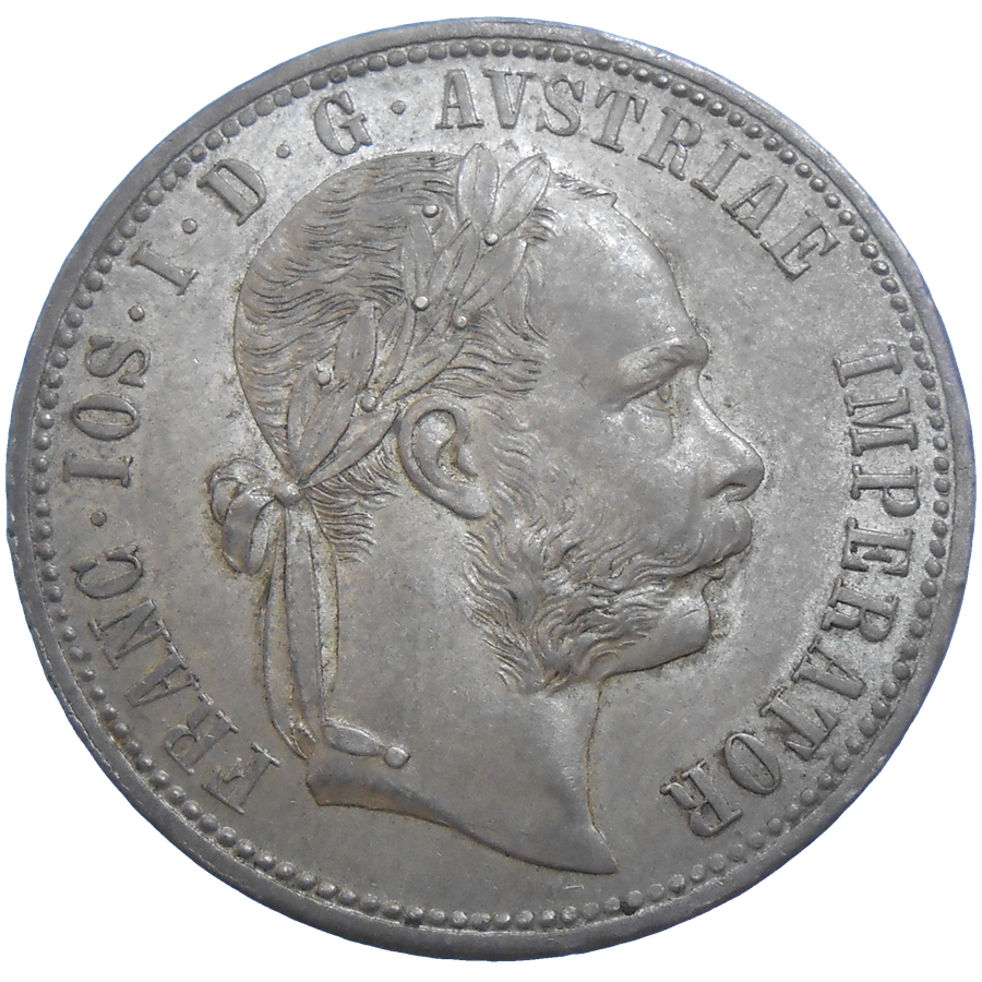 František Jozef I. 1 zlatník 1875 bz František Jozef I. 1 zlatník 1875 bz