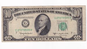 USA 10 Dollars 1950