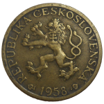 1 Koruna 1958