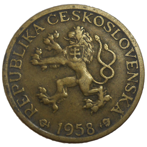1 Koruna 1958