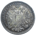 František Jozef I. 10 grajciar 1872 bz