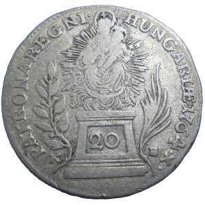 Mária Terézia 20 grajciar 1764 KB