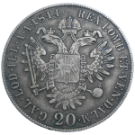 Ferdinand V. 20 grajciar 1844 C