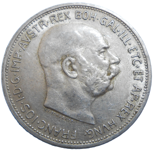 František Jozef I. 2 koruna 1912 bz
