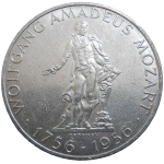 Rakúsko 25 Schilling 1956