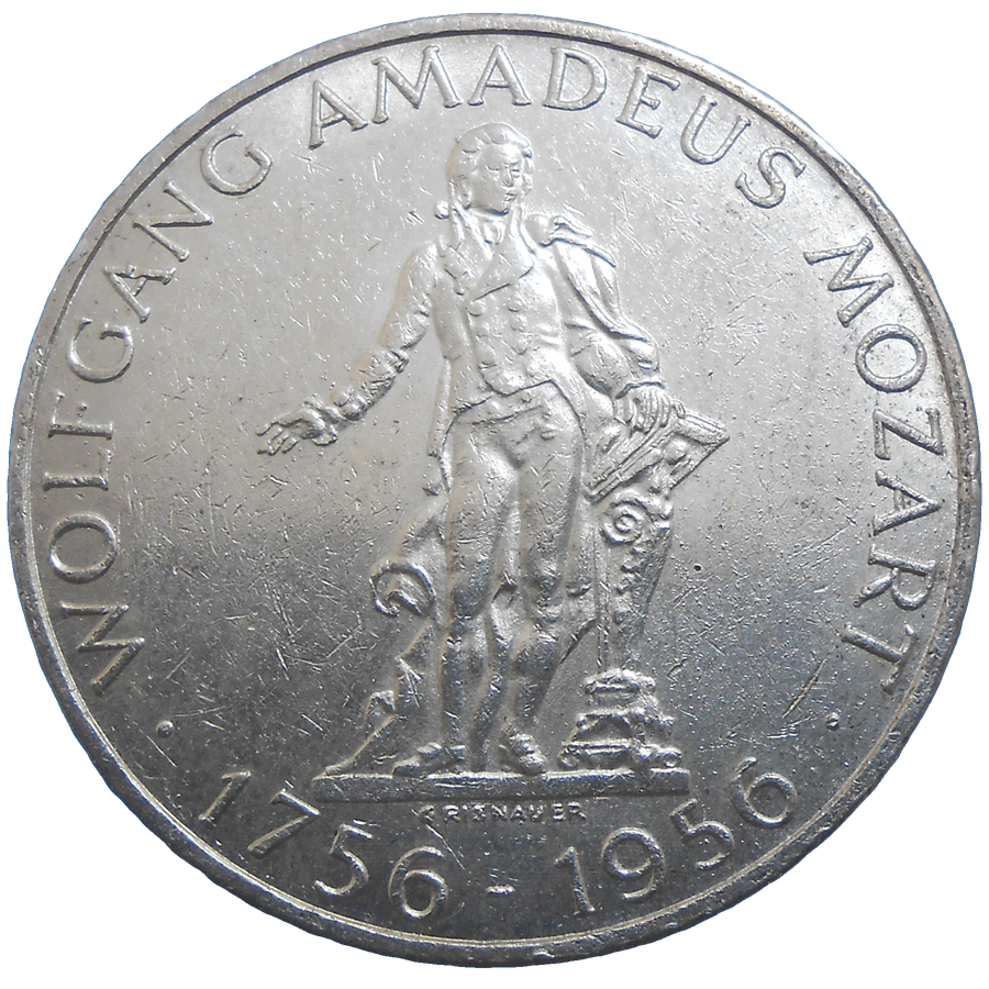 Rakúsko 25 Schilling 1956 Rakúsko 25 Schilling 1956