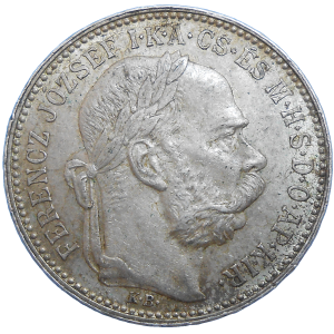 František Jozef I. 1 koruna 1893 KB