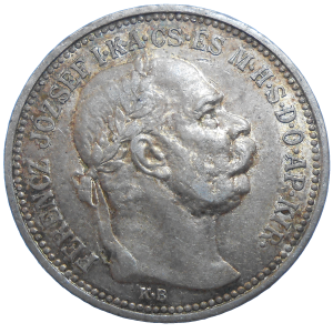 František Jozef I. 1 koruna 1912 KB