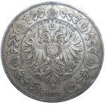 František Jozef I. 5 Koruna 1909 bz