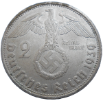 Nemecko 2 Mark 1939 D