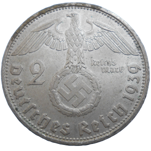 Nemecko 2 Mark 1939 D