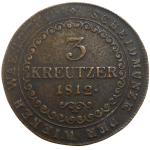 František II. 3 grajciar 1812 B