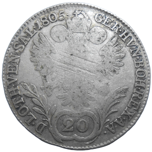 František II. 20 grajciar 1805 B