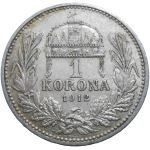František Jozef I. 1 koruna 1912 KB