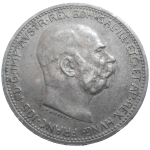 František Jozef I. 1 koruna 1916 bz