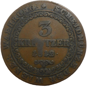 František II. 3 grajciar 1812 A