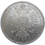 František Jozef I. 1 zlatník 1861 A
