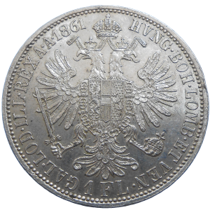 František Jozef I. 1 zlatník 1861 A