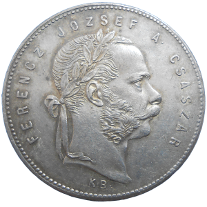 František Jozef I. 1 zlatník 1869 KB