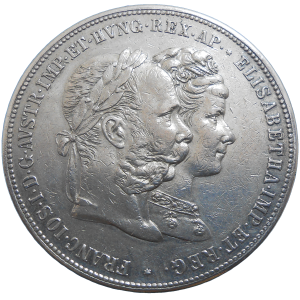 František Jozef I. 2 Zlatník 1879 Svadobný