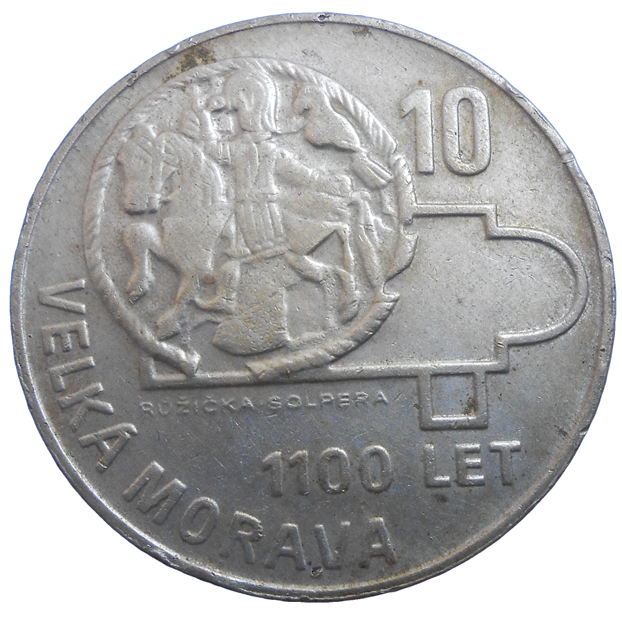 10 KČS 1966 Veľká Morava 10 KČS 1966 Veľká Morava