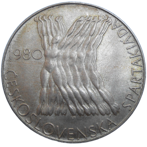100 Kčs 1980 Spartakiáda