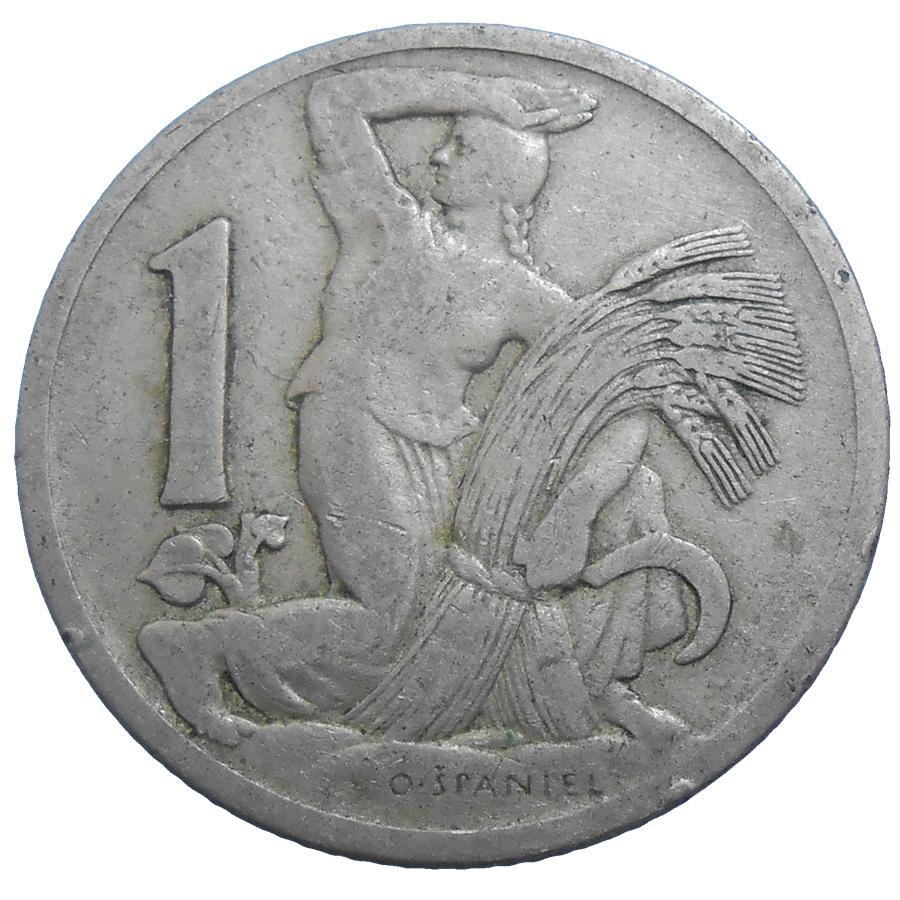 1 Kč 1924 1 Kč 1924