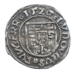 Ľudovít II. Jagelovský Denár 1526 C ľalia