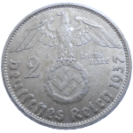 Nemecko 2 Mark 1937 D