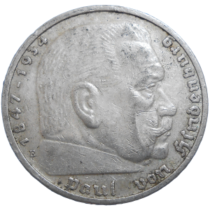 Nemecko 5 Mark 1935 E