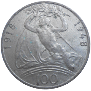 100 KČS 1948 30. výročie vzniku ČSR