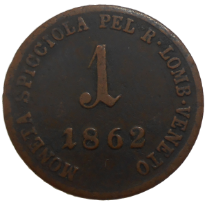 František Jozef I. 1 Soldo 1862 V