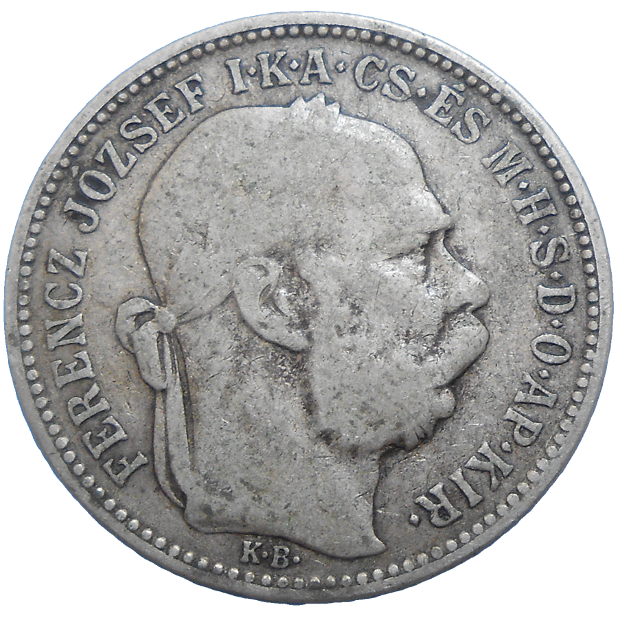 František Jozef I. 1 koruna 1894 KB František Jozef I. 1 koruna 1894 KB