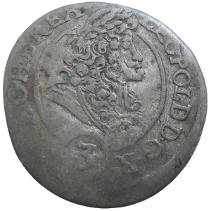 Leopold I. 3 grajciar 1695 KB