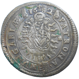 Leopold I. XV grajciar 1682 KB